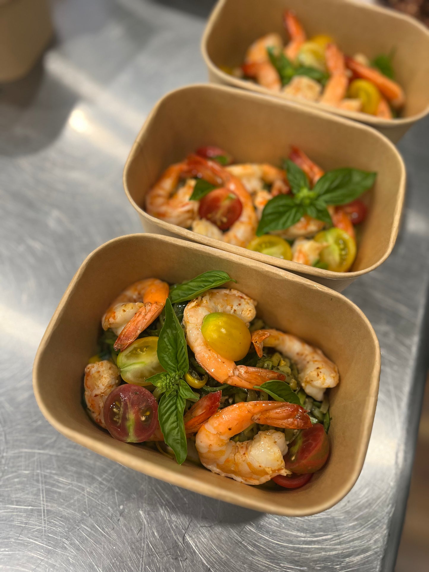 Shrimp and Zucchini Zoodles