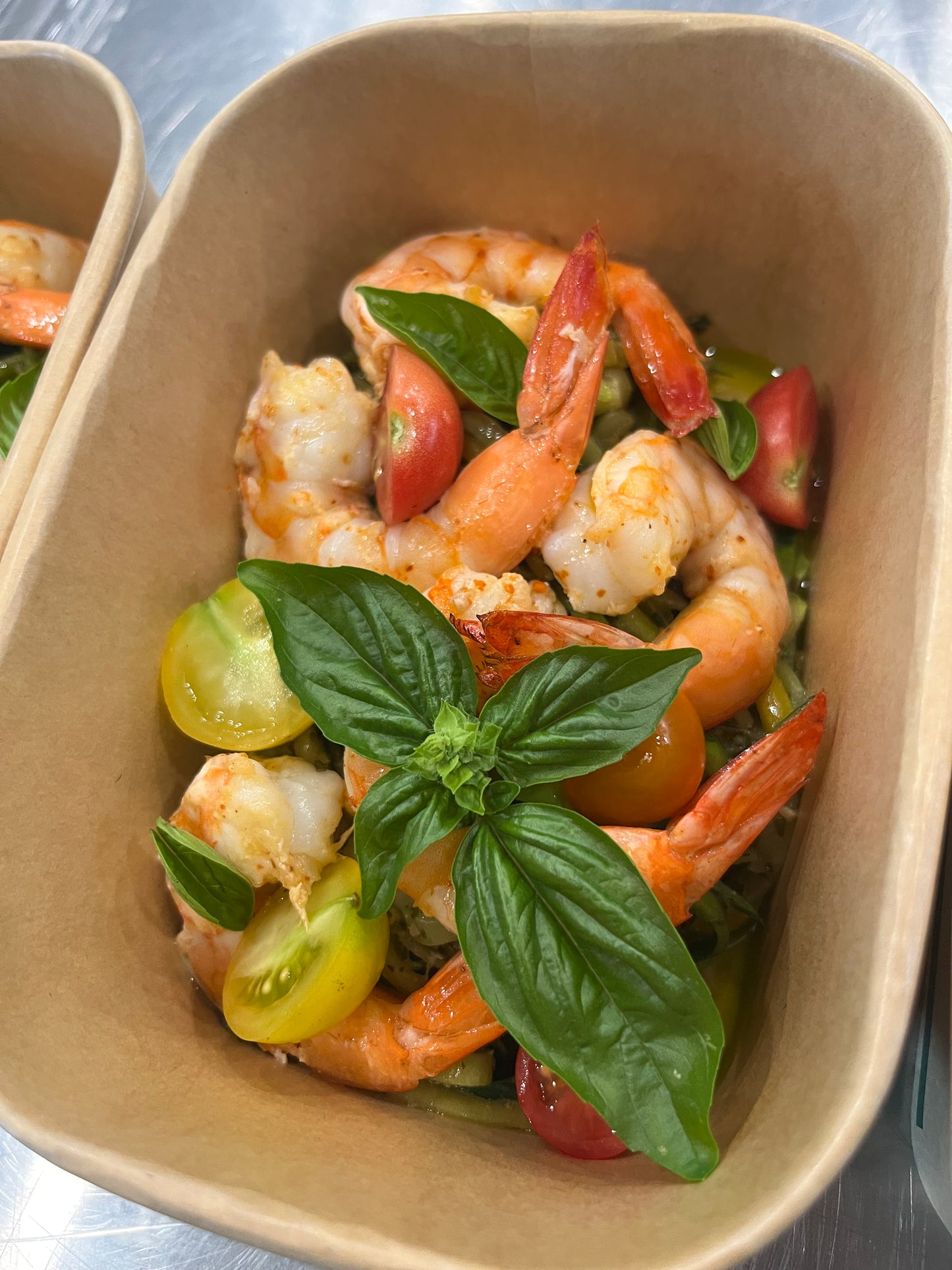 Shrimp and Zucchini Zoodles