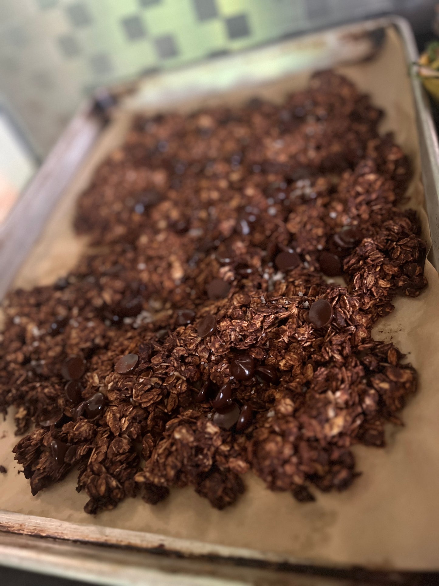 Chocolate Sea-Salt Granola