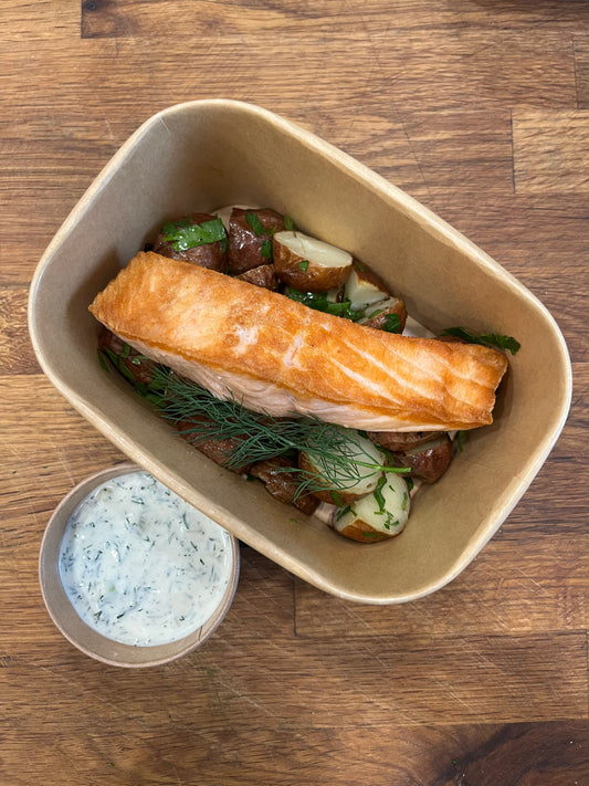Wild Salmon and Potatoes