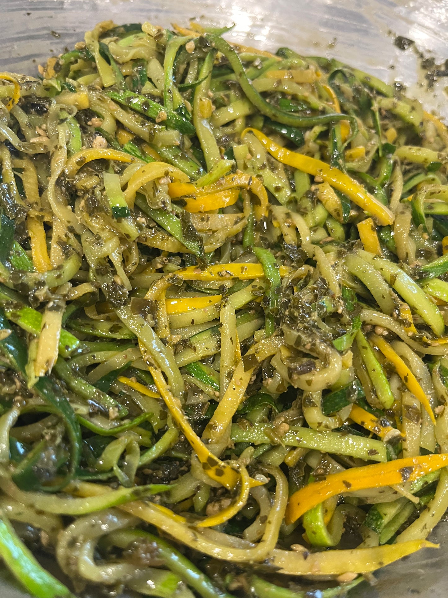 Shrimp and Zucchini Zoodles
