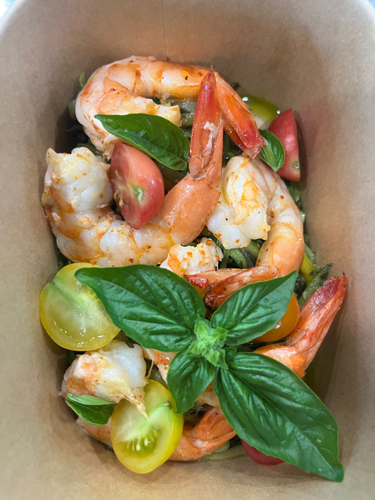Shrimp and Zucchini Zoodles