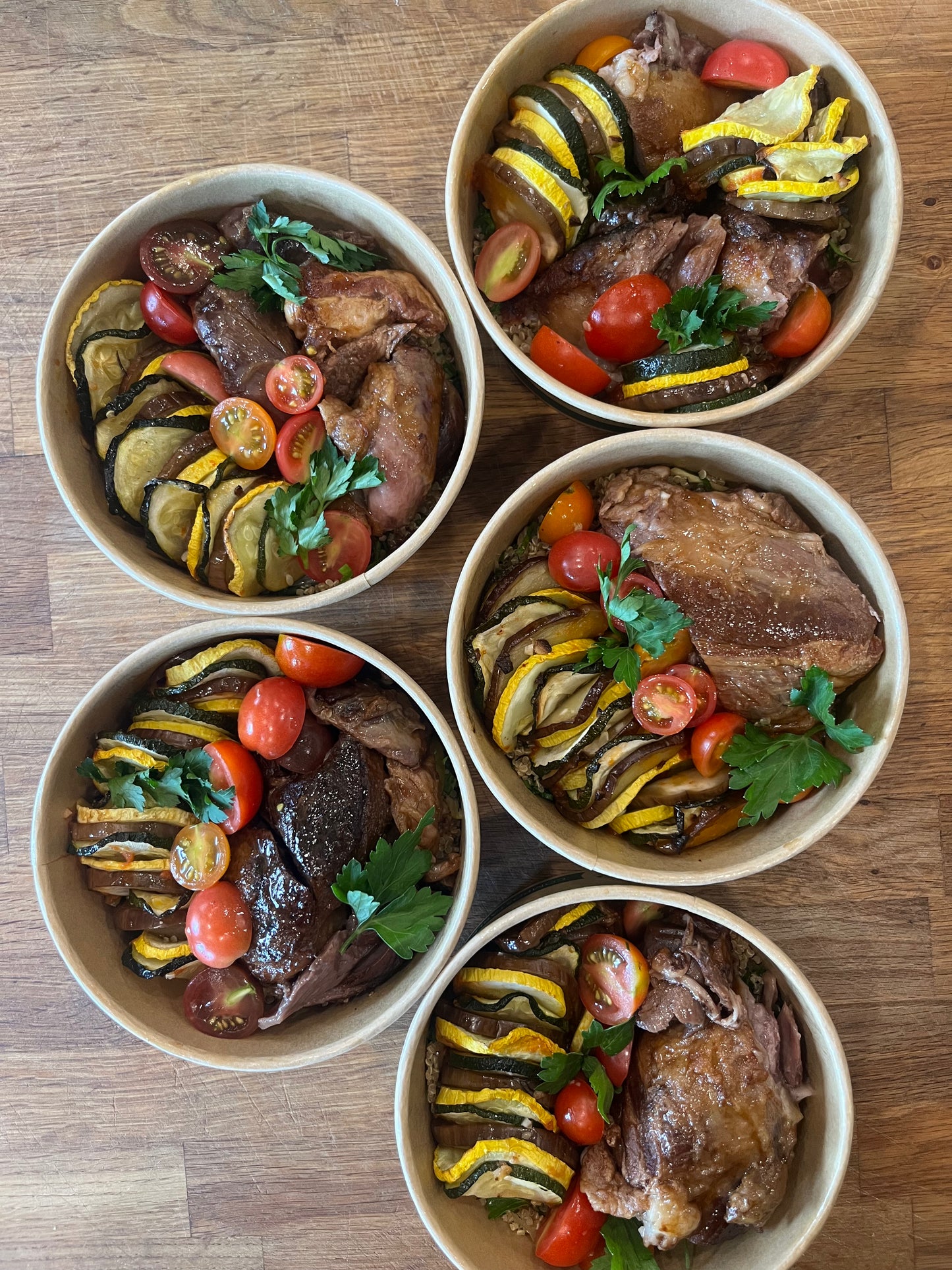 Ratatouille Lamb Shank